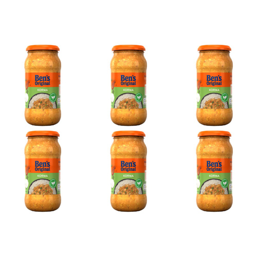 Ben's Original Korma Sauce (Bulk Buy Pack Of 6)