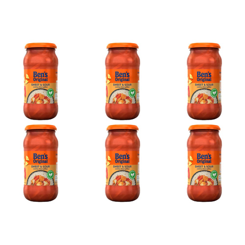 Ben's Original Sweet & Sour Extra Pineapple (Bulk Buy Pack Of 6)