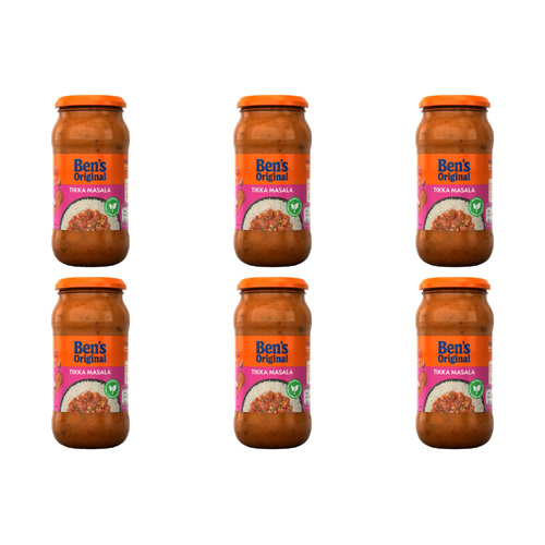 Ben's Original Tikka Masala Sauce (Bulk Buy Pack Of 6)