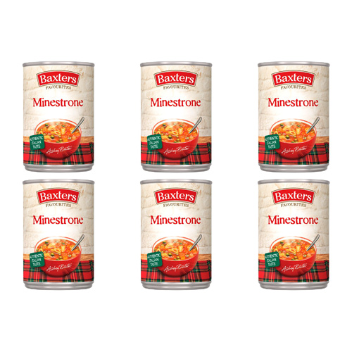 Baxters Favourite Minestrone Soup (Bulk Buy Pack Of 6)