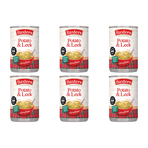 Baxters Favourite Potato and Leek Soup (Bulk Buy Pack Of 6)