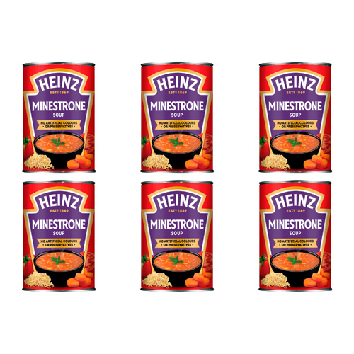 Heinz Minestrone Soup (Bulk Buy Pack Of 6)
