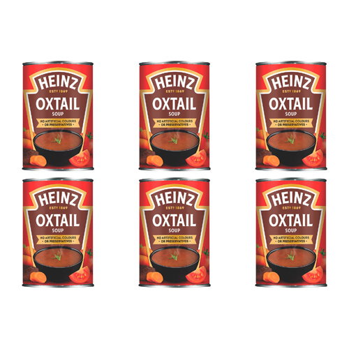 Heinz Oxtail Soup (Bulk Buy Pack Of 6)