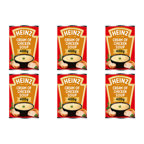 Heinz Cream Of Chicken Soup (Bulk Buy Pack Of 6)