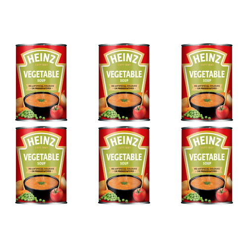 Heinz Vegetable Soup (Bulk Buy Pack Of 6)