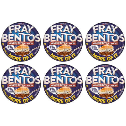Fray Bentos Mince Beef & Onion Pie (Bulk Buy Pack Of 6)