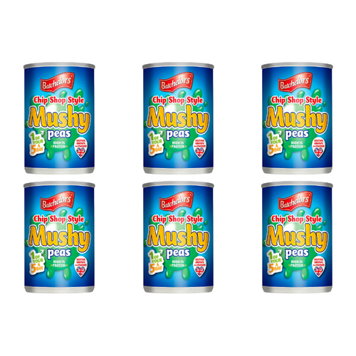 Batchelors Chip Shop Mushy Peas (Bulk Buy Pack Of 6)