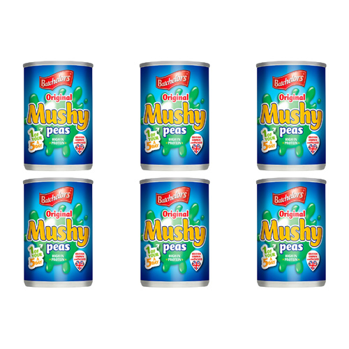 Batchelors Mushy Peas (Bulk Buy Pack Of 6)