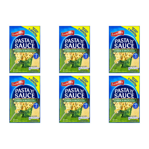 Batchelors Cheese & Broccoli Pasta in Sauce (Bulk Buy Pack Of 6)