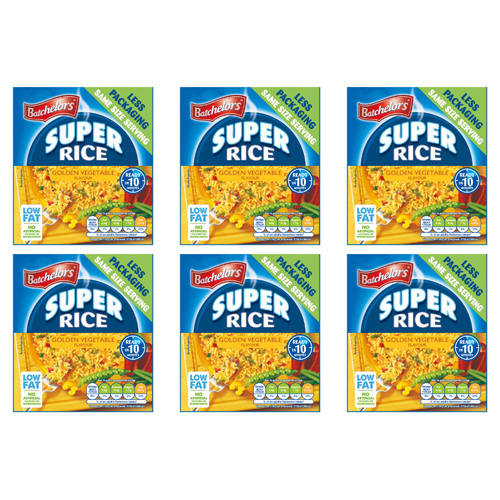 Batchelors Golden Super Rice (Bulk Buy Pack Of 6)