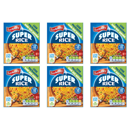Batchelors Chicken Super Rice (Bulk Buy Pack Of 6)
