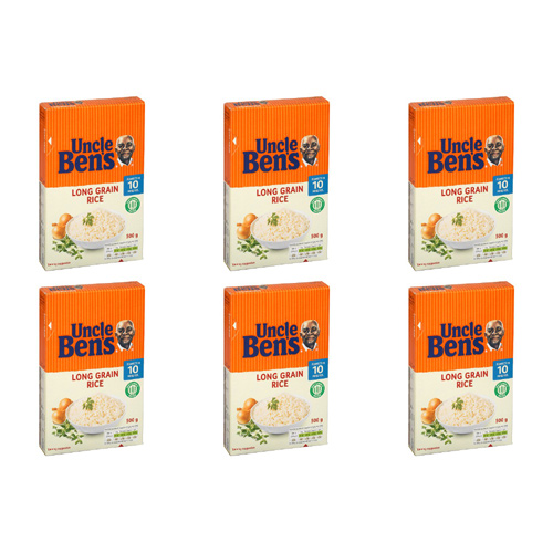 Ben's Original Long Grain Rice (Bulk Buy Pack Of 6)
