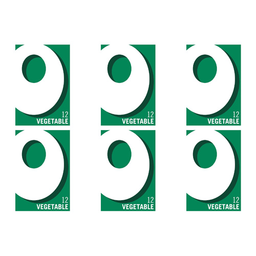 Oxo Vegetable Stock Cubes x 12 (Bulk Buy Pack Of 6)