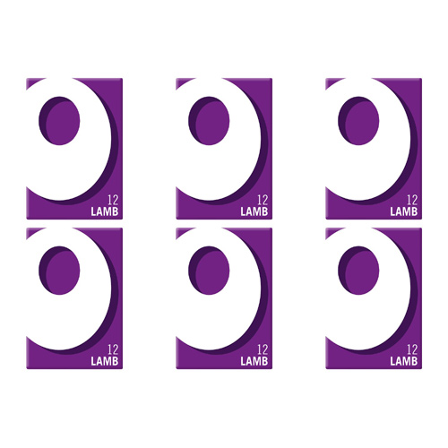 Oxo Lamb Stock Cubes x 12 (Bulk Buy Pack Of 6)