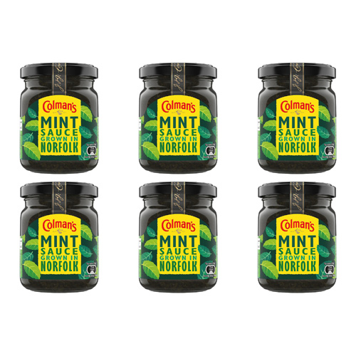 Colmans Classic Mint Sauce (Bulk Buy Pack Of 6)
