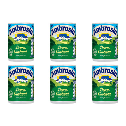 Ambrosia Devon Custard (Bulk Buy Pack Of 6)