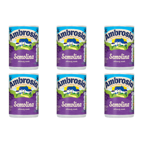 Ambrosia Creamed Semolina (Bulk Buy Pack Of 6)