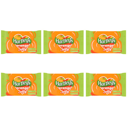 Hartleys Orange Jelly (Bulk Buy Pack Of 6)