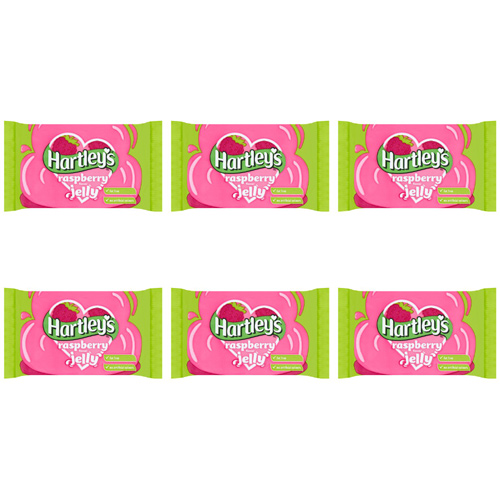 Hartleys Raspberry Jelly (Bulk Buy Pack Of 6)