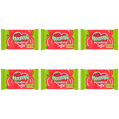 Hartleys Strawberry Jelly (Bulk Buy Pack Of 6)