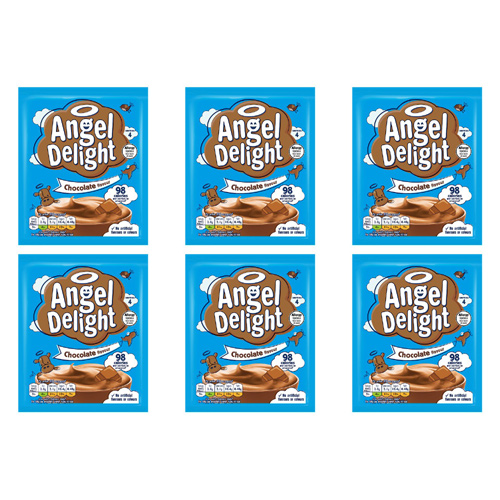Angel Delight Chocolate (Bulk Buy Pack Of 6)