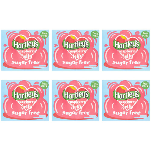 Hartleys Sugar Free Raspberry Jelly (Bulk Buy Pack Of 6)