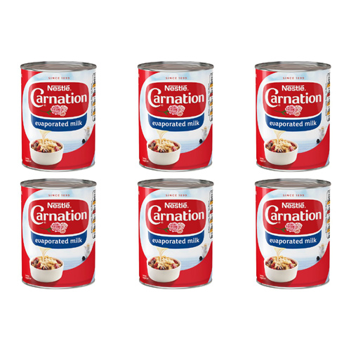 Carnation Evaporated Milk Large (Bulk Buy Pack Of 6)
