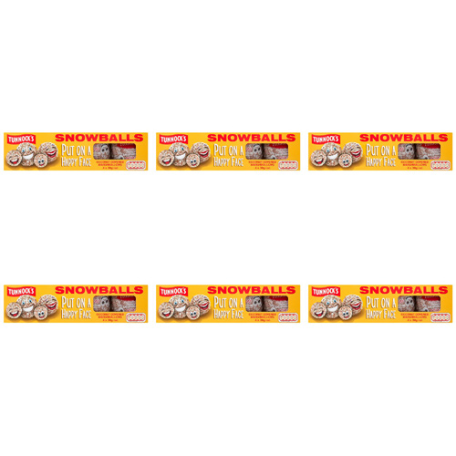 Tunnocks Snowballs 4 Pack (Bulk Buy Pack Of 6)