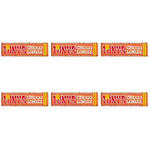 Tonys Chocolonely Caramel Sea Salt Standard (Bulk Buy Pack Of 6)