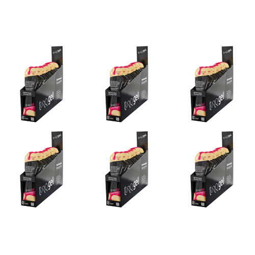 Torq Raspberry Ripple Energy Gels 15 Pack (Bulk Buy Pack Of 6)