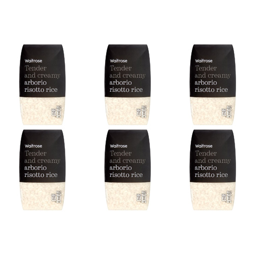 Waitrose Arborio Risotto Rice (Bulk Buy Pack Of 6)