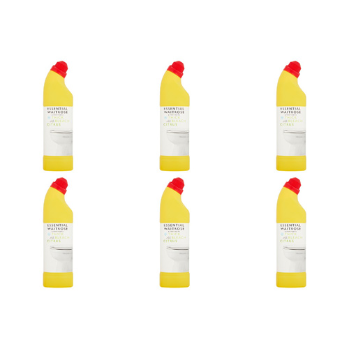 Essential Waitrose Thick Bleach Citrus (Bulk Buy Pack Of 6)