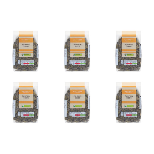 Waitrose Pumpkin Seeds (Bulk Buy Pack Of 6)