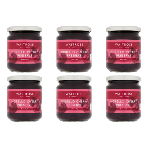 Waitrose Preserve Morello Cherry (Bulk Buy Pack Of 6)