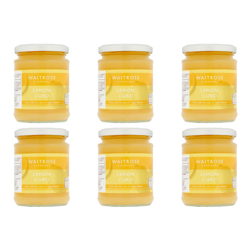 Waitrose Lemon Curd (Bulk Buy Pack Of 6)