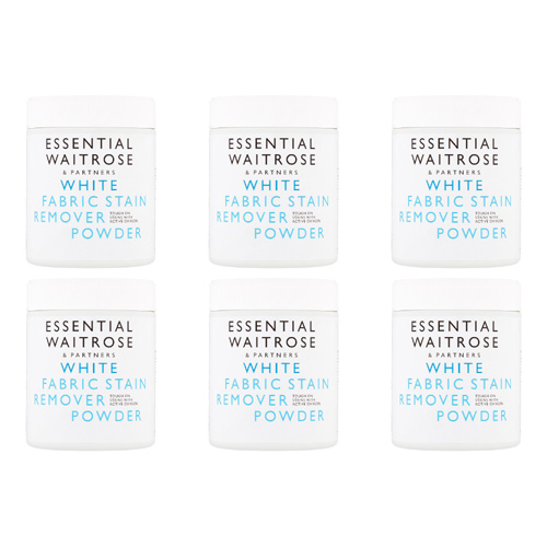 Essential Waitrose Stain Remover Powder Whites (Bulk Buy Pack Of 6)