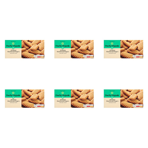 Waitrose Duchy Organic Highland Shortbread (Bulk Buy Pack Of 6)