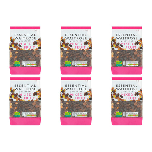 Essential Waitrose Mixed Fruit (Bulk Buy Pack Of 6)