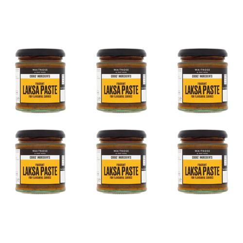 Waitrose Cooks Ingredients Laksa Paste (Bulk Buy Pack Of 6)