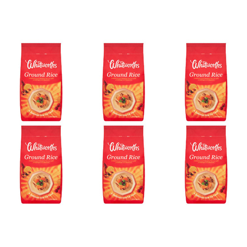 Whitworths Ground Rice (Bulk Buy Pack Of 6)