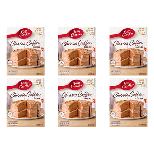 Betty Crocker Coffee Cake Mix (Bulk Buy Pack Of 6)