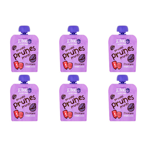 Ellas Kitchen 4 Month Prunes Prunes Prunes (Bulk Buy Pack Of 6)