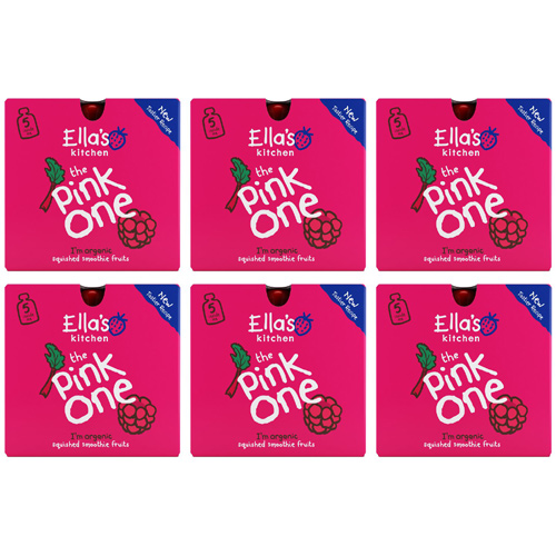 Ellas Kitchen 4 Month The Pink One 5 Pack (Bulk Buy Pack Of 6)