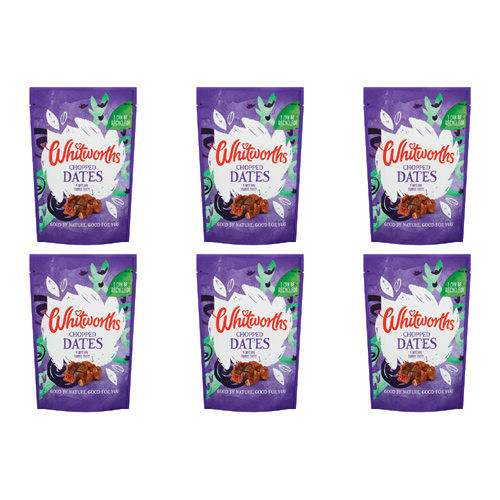 Whitworths Chopped Dates (Bulk Buy Pack Of 6)