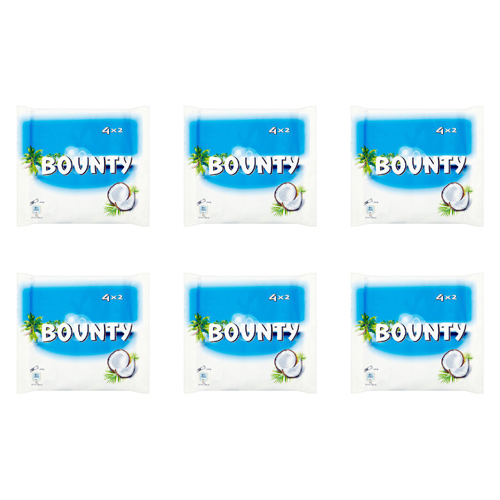 Bounty Milk 4 Pack (Bulk Buy Pack Of 6)