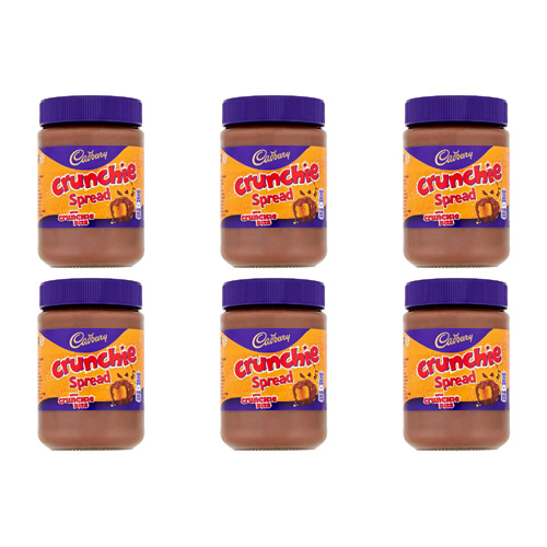 Cadbury Crunchie Chocolate Spread (Bulk Buy Pack Of 6)