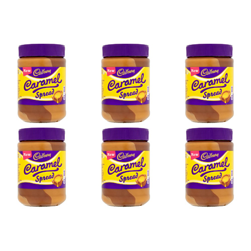 Cadbury Caramel Chocolate Spread (Bulk Buy Pack Of 6)
