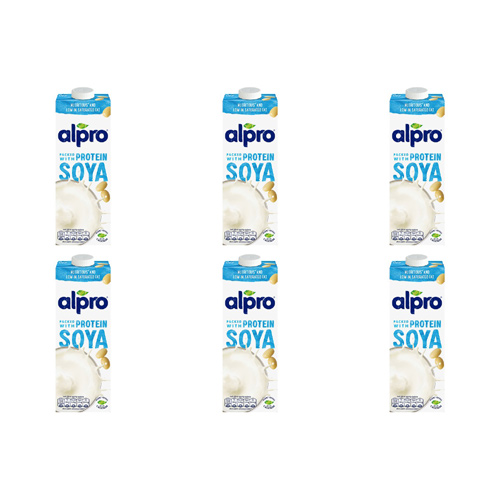 Alpro Longlife Original Soya Milk Alternative (Bulk Buy Pack Of 6)