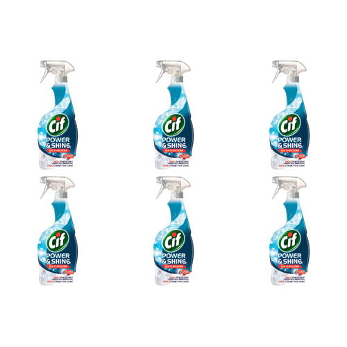 Cif Power & Shine Bathroom Spray (Bulk Buy Pack Of 6)