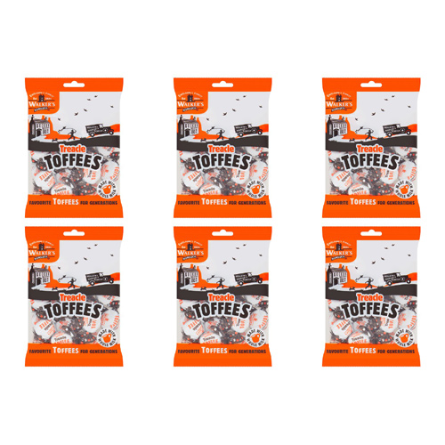 Walkers Nonsuch Treacle Toffee Bag (Bulk Buy Pack Of 6)